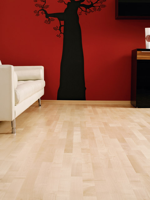 P81. Windsor European Maple Classic Lacquered 3 Strip