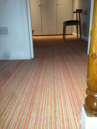 multicoloured carpet stairs 3