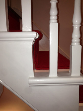 red carpet runner down stairs 4