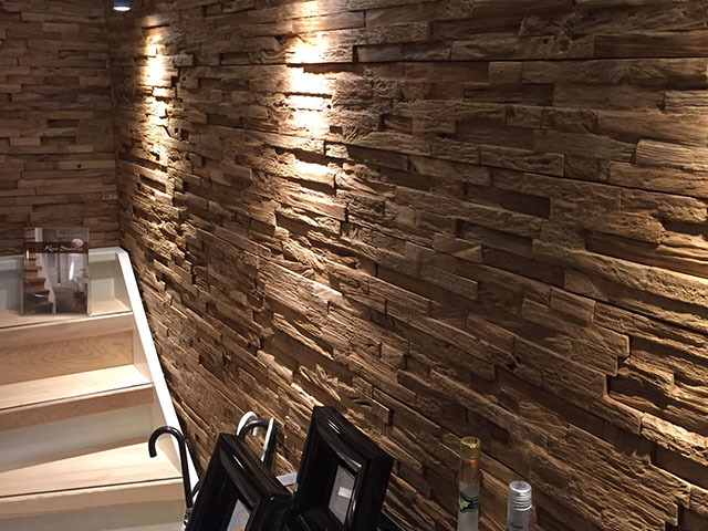 Heywood Vloeren Setting - 3D Teak Wall Panel 'PURE' - News - Wood Flooring