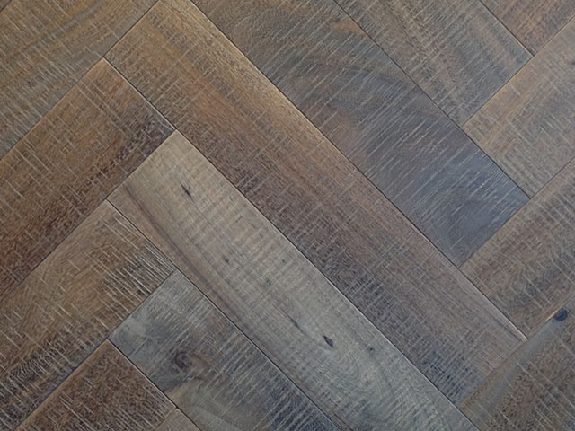 Heywood Vloeren Slatewood Herringbone 'twilight' Wood Flooring - Cork Flooring - Wood Flooring