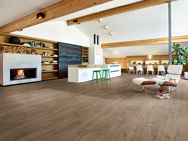 Egger ED4022 Cracked Oak Smoke Wood Flooring - Laminate Flooring - Wood Flooring