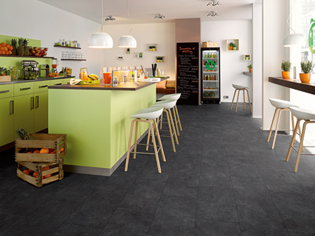 Egger F809 Cremento Black Laminate Flooring - Laminate Flooring