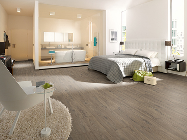 Egger H1004 La Mancha Oak Smoke Wood Flooring - Laminate Flooring - Wood Flooring