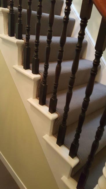 Westex Flooring Natural Loop Collection Boucle Thatch carpet installation_4