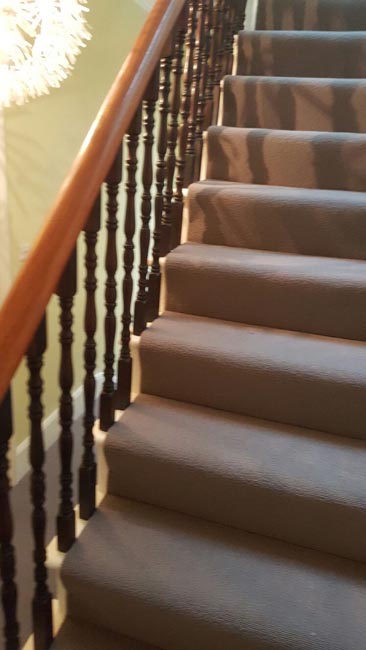 Westex Flooring Natural Loop Collection Boucle Thatch carpet installation_5