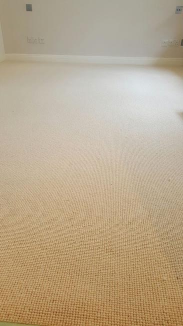 Kersaint Cobb Impressions Loop Honey Tone Carpet Installation in Southwark, Home
