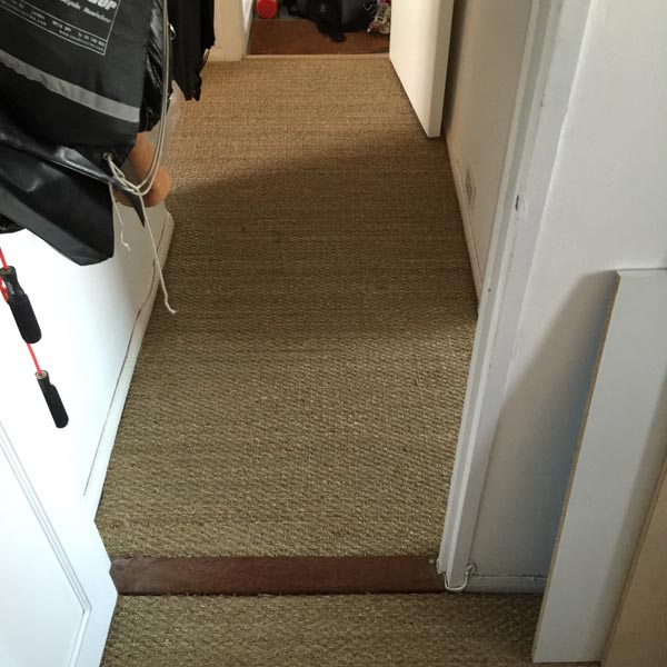 portfolio carpets sisal installed on flat areas 07