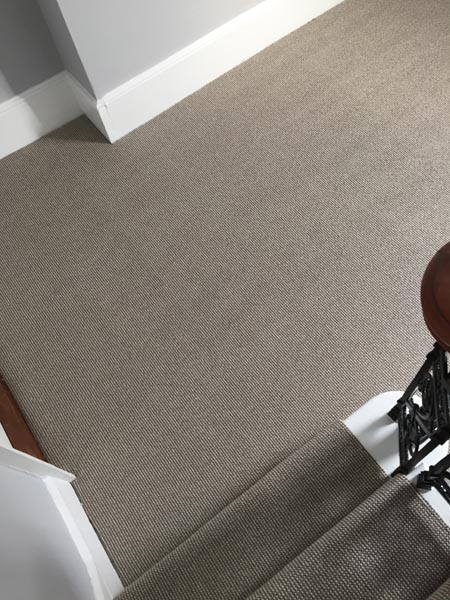 Fibre Carpets Sisal Boucle Cumin installation_6