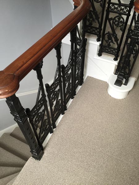 Fibre Carpets Sisal Boucle Cumin installation_9