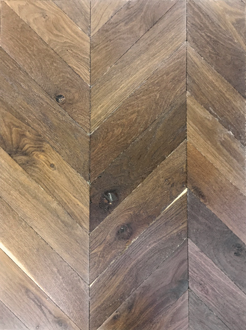 Rover's Flooring Special Design Floors - Distressed Chevron - Vinyl Flooring