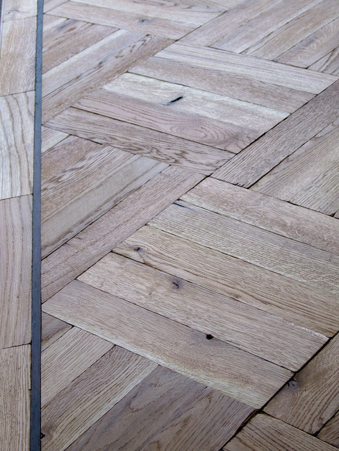 Rover's Flooring Special Design Floors - Distressed Oak Blocks - Vinyl Flooring - Wood Flooring