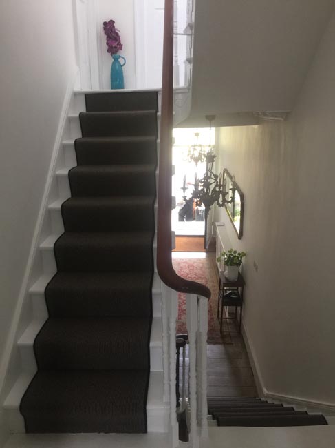 Cavalier carpets owlet screech installation fuchs stairs in Kensington