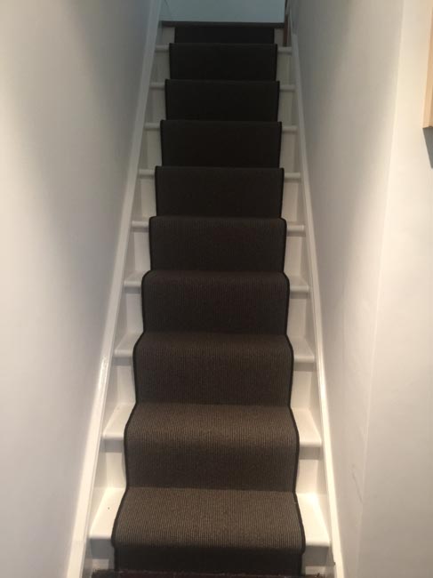 Cavalier carpets owlet screech installation fuchs stairs in Kensington