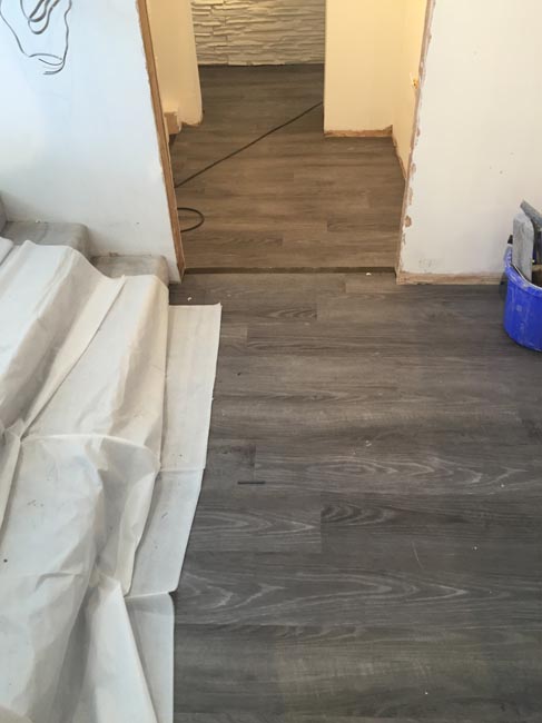 Cormar carpets fairisle mace installation stairs in Kensington