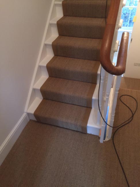 Cormar carpets hampstead spirit glow installation in Croydon