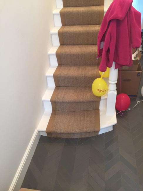 Cormar carpets hampstead spirit glow installation in Croydon