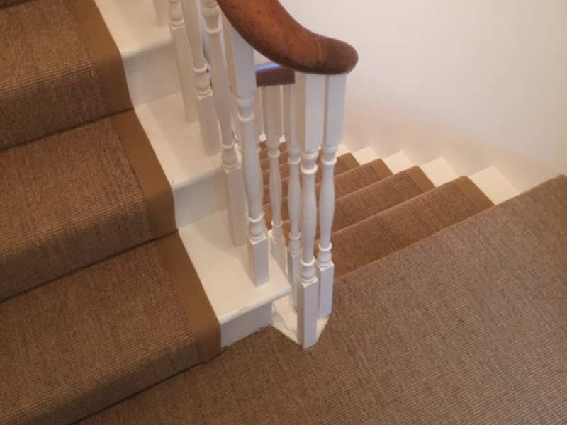 Cormar carpets hampstead spirit glow installation in Croydon