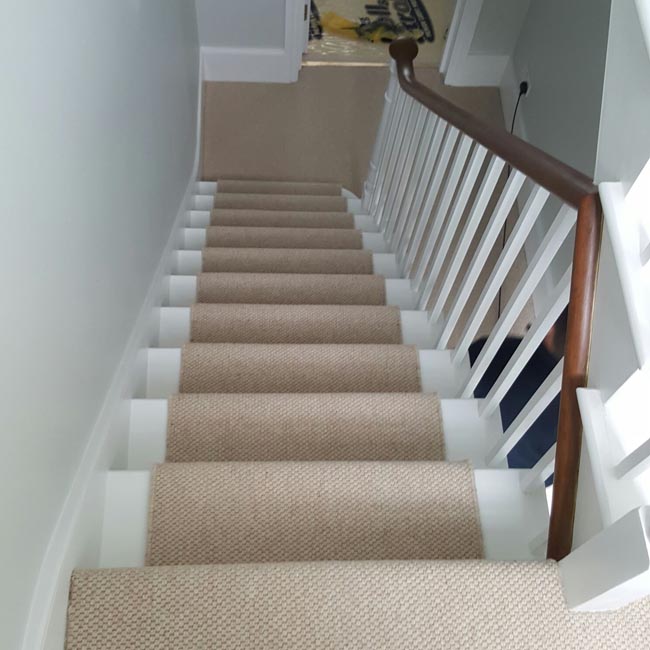 Cormar carpets hampstead spirit glow installation in Croydon