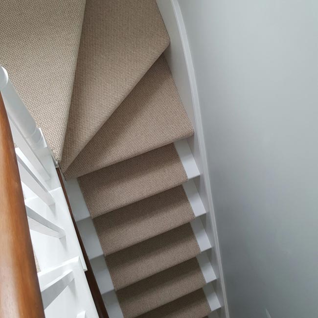 Cormar carpets hampstead spirit glow installation in Croydon