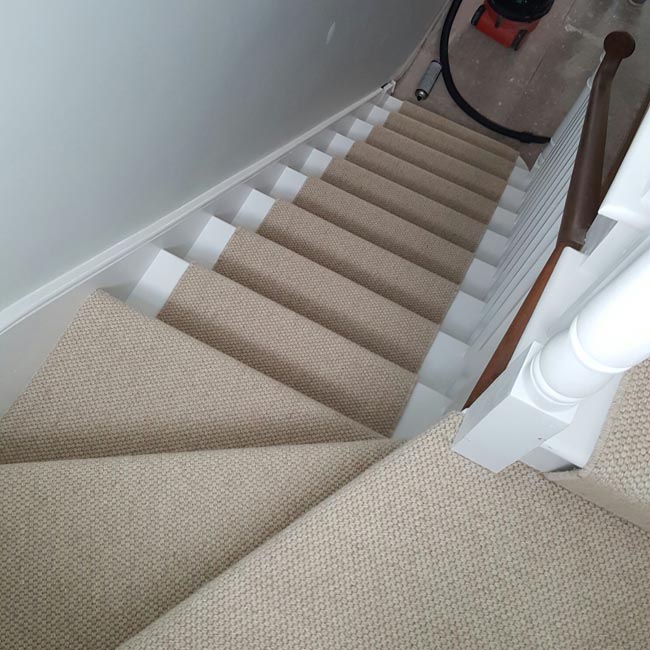 Cormar carpets hampstead spirit glow installation in Croydon