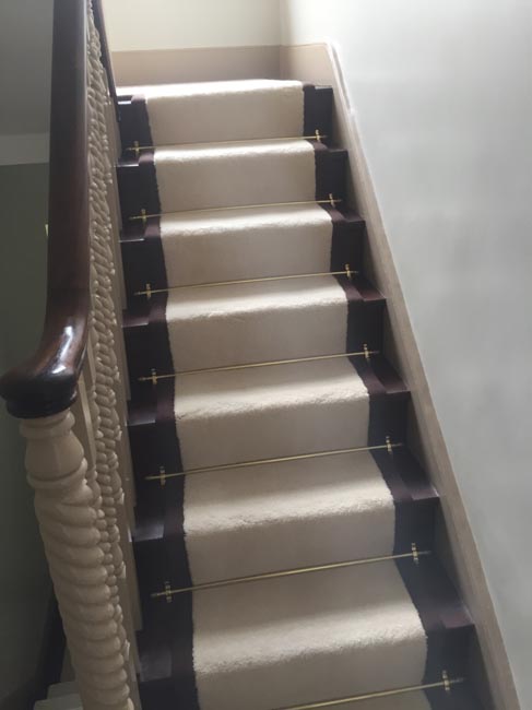 portfolio carpets white stairs black broder runner 08
