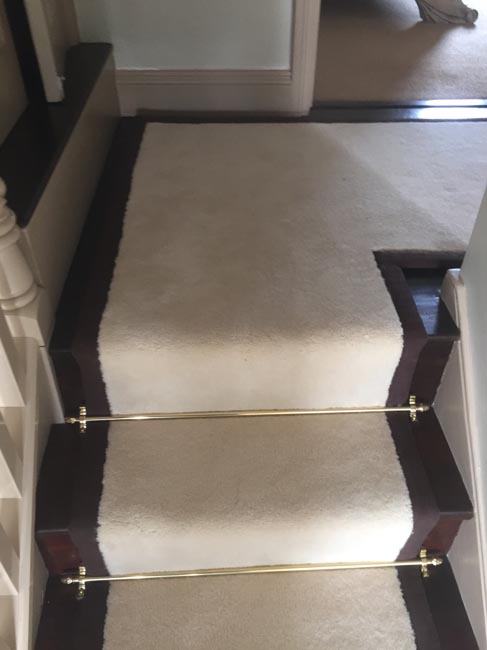 portfolio carpets white stairs black broder runner 11