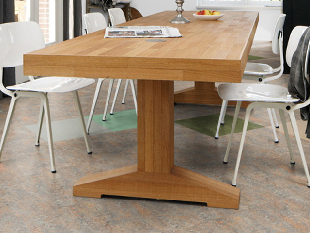 Marmoleum Dining Room Marbled - News - Marmoleum Flooring