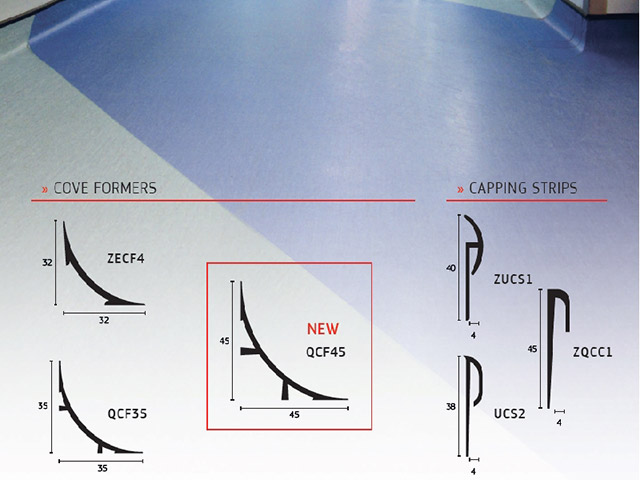 Quantum PS Cap Cove Flooring - Guide