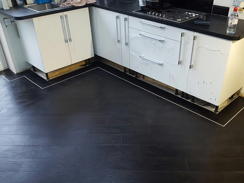 Karndean Art Select Midnight Oak Installation in Stratford, Luxury Vinyl Tile (LVT) Flooring, Wood Flooring, Home, overview