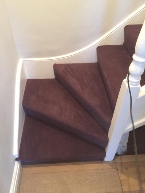 portfolio carpets purple carpet stairs and landings 11