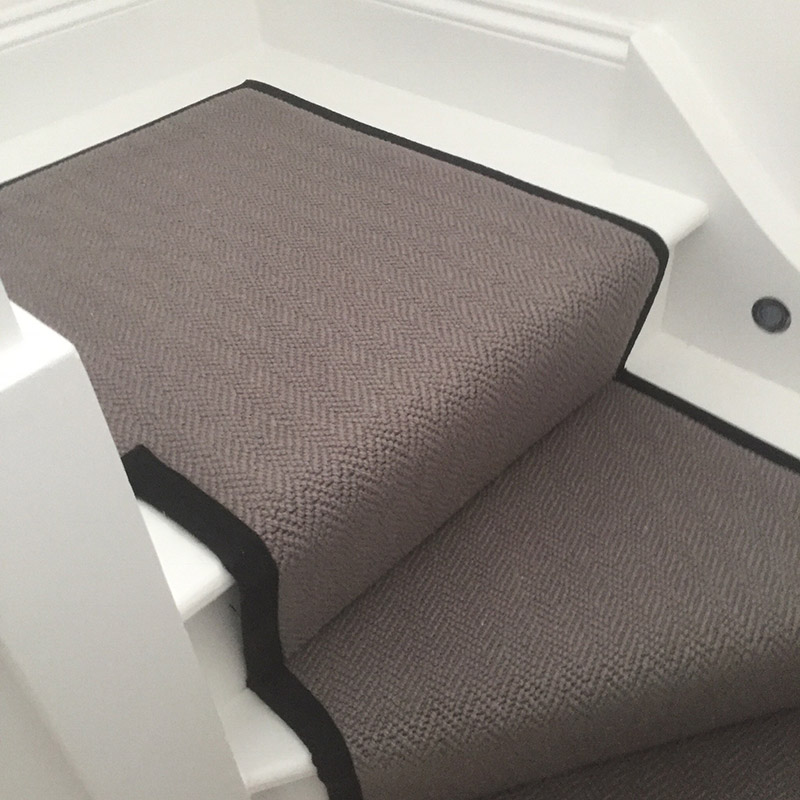 Grey Stair Runner With Black Binding On The Sides 20170805_120607000_iOS2