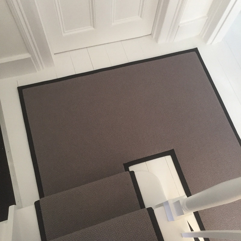 Grey Stair Runner With Black Binding On The Sides 20170805_120616000_iOS3