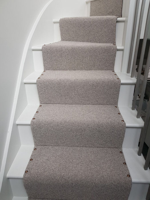 portfolio grey stair carpet as a runner 07