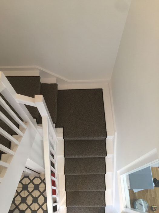 portfolio grey stair runner with black whipping 06