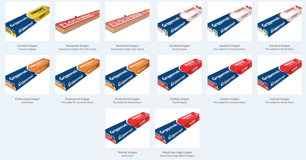 Interfloor Gripper Rods Flooring - Vinyl Flooring