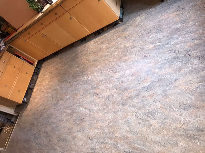 Marmoleum Installation in Knightsbridge, Home