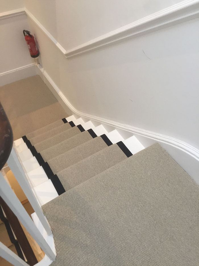 PORTFOLIO - LIGHTER CARPET ON STAIRS WITH BLACK BINDING (6)