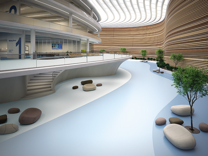 Polyflor Faded Denim 8613, Superior Sky 8648, Weekend Sky 8611, Weekend Sky 8611 - News - Vinyl Flooring