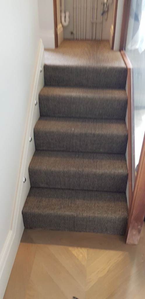 Sisal Stair Carpet Fitted in Westminster - Guide - Carpet