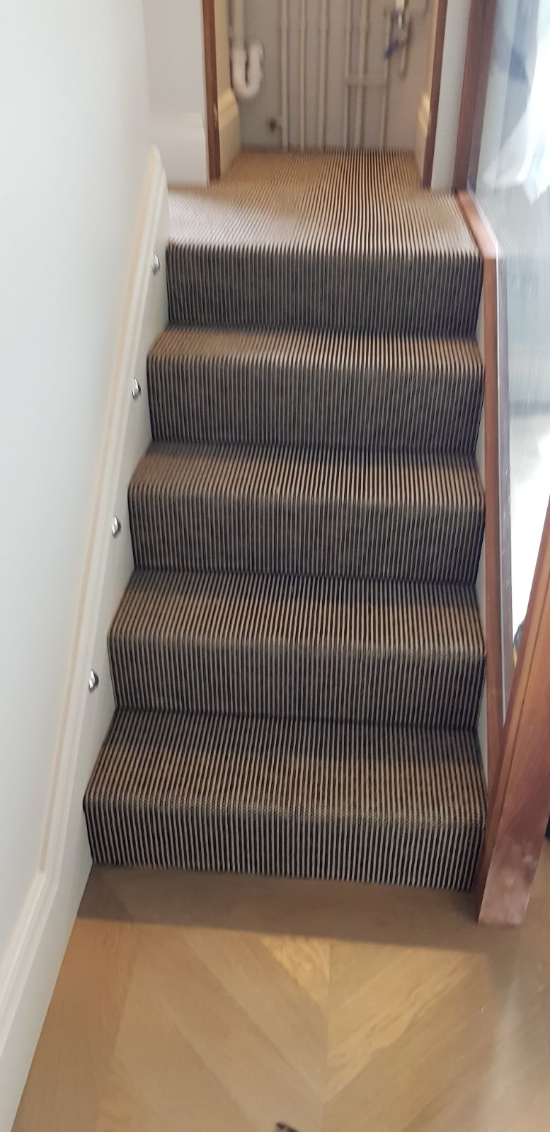Sisal Stair Carpet Fitted in Westminster - Guide - Carpet - Carpet