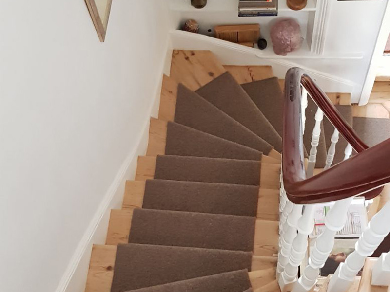 Stair Carpet Runner Installation In Soho - Carpet - Soho - Residential