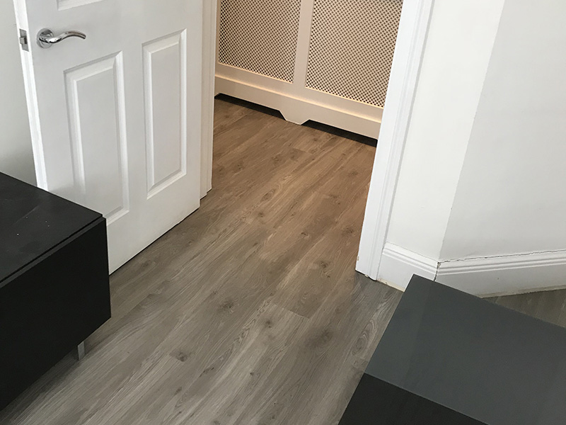 Amtico Spacia Installed In Vauxhall - Luxury Vinyl Tile (LVT) Flooring - Residential