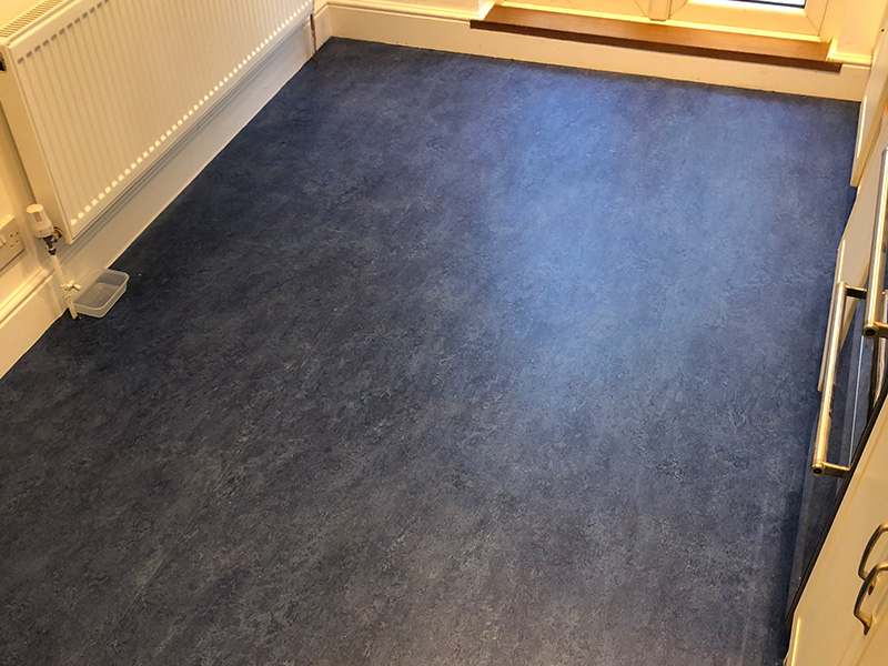 Marmoleum Installation in St John’S Wood, Home