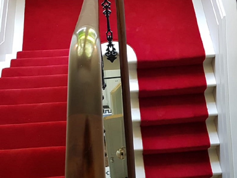 Luxury Red Carpet Installed in Mayfair, Home