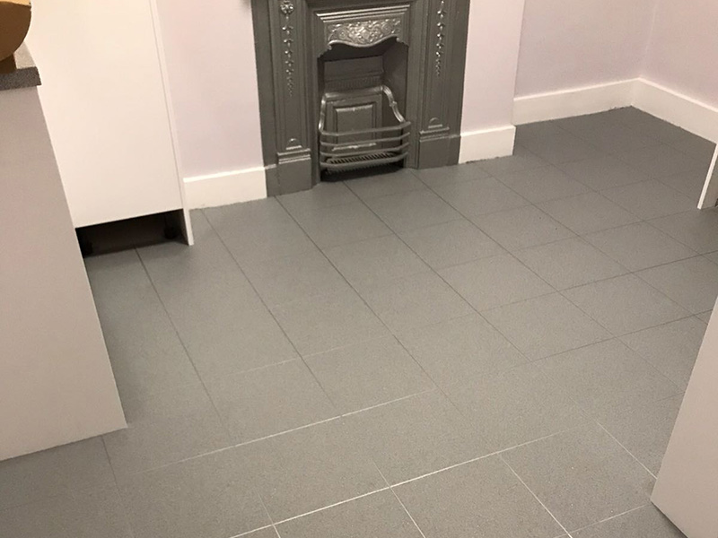 Amtico Tiles Installed in Earls Court, Luxury Vinyl Tile (LVT) Flooring, Porcelain Tile Flooring, Home