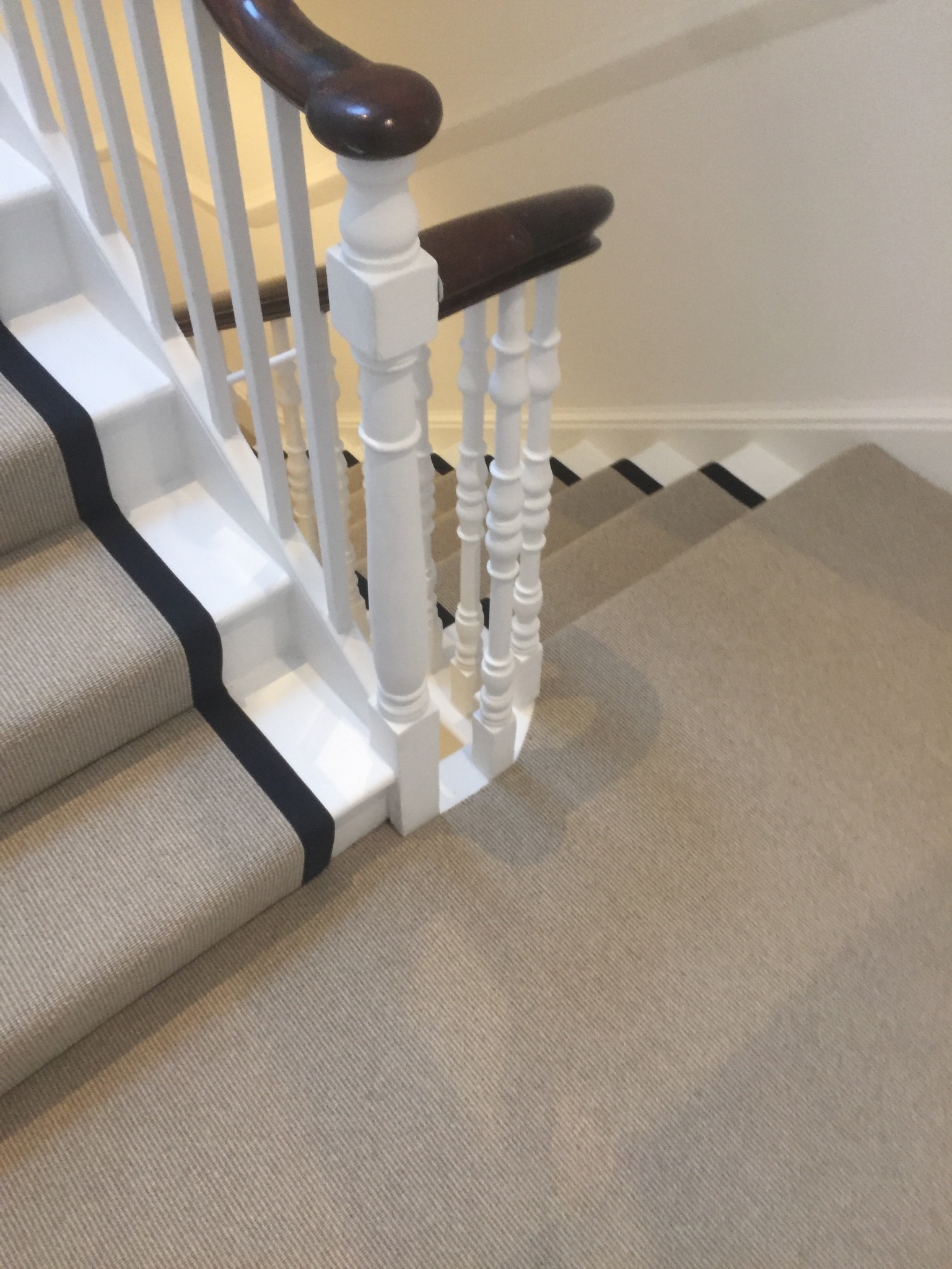 portfolio Carpet Runner With Black Binding Installed In Clerkenwell (3)