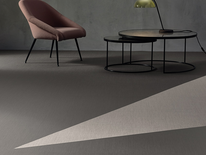 Polyflor - Linen Cloud 7617, Monument Slate 7618, Vinyl Flooring