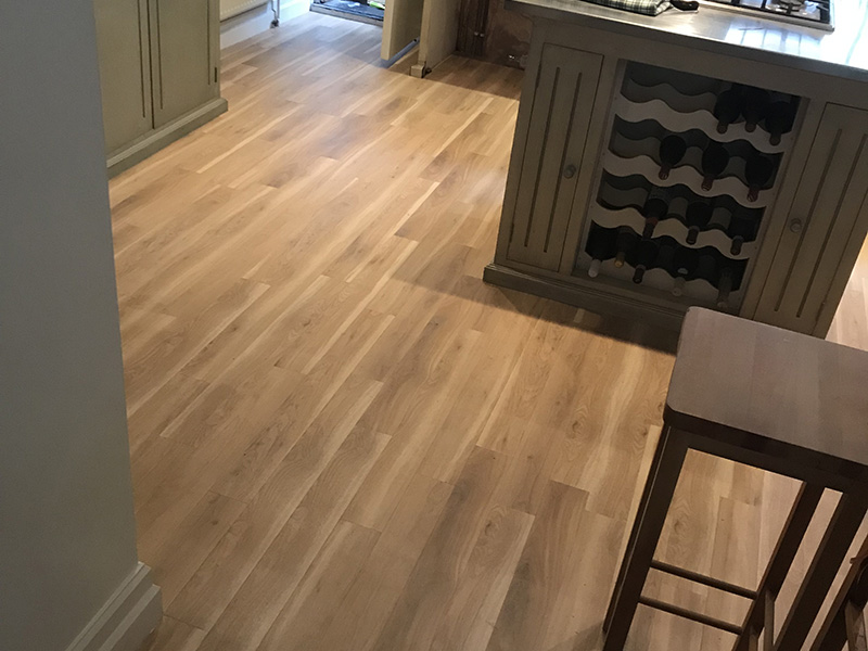 Amtico Spacia Installed in Fulham, Luxury Vinyl Tile (LVT) Flooring, Wood Flooring, Home