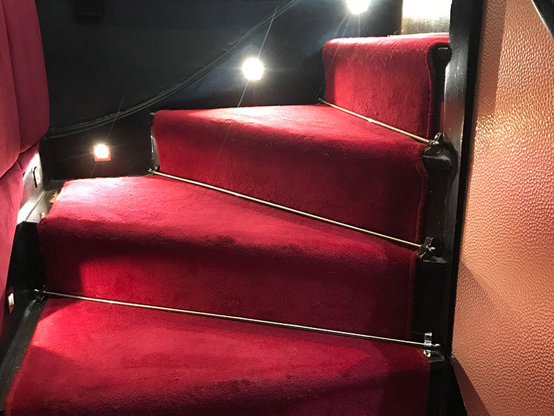 Carpet With Stairrods Installed in Swiss Cottage, Stairrods UK, Subfloor Preparation, Home